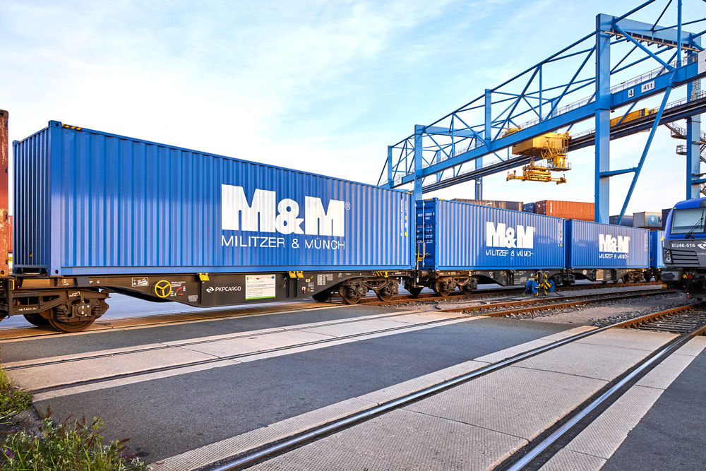 Transport de marchandise combiné rail / route