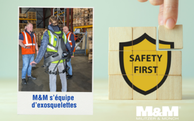 M&M s’équipe d’exosquelettes